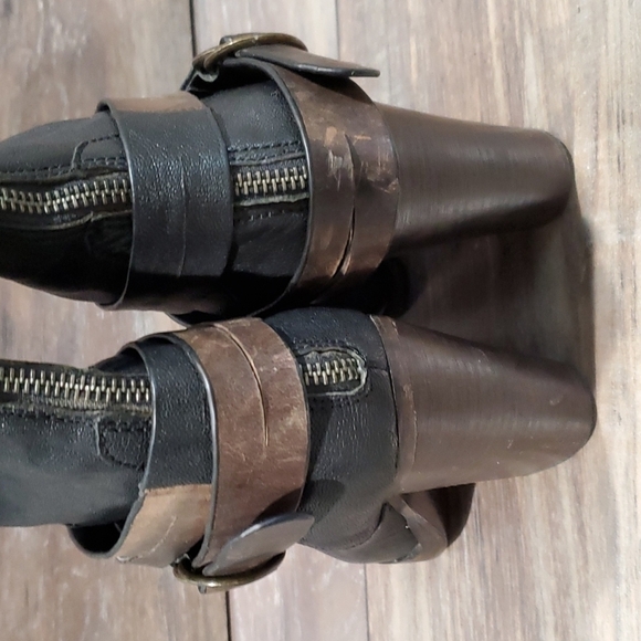 Steve Madden Rockiie Riding tall heels booties shoes sz 6B - Picture 4 of 12